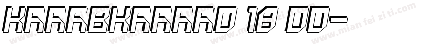 KSOPVKGTIT0 18 00字体转换